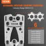 Batterikable Lug Crimping Tool, 10-1/0AWG Aluminiumsterminal
