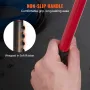 Battery Cable Lug Crimping Tool, 10-1/0AWG Aluminum Terminal Battery Lug Crimper, with 60PCS Aluminum Ring Connectors Terminals 
