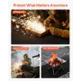 Carbon Felt Welding Blanket, 1016mm x 1016mm Flame Retardant Welding Blanket, Up to 1800°F Heat Resistant Safety Protection Blan
