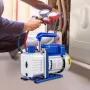 370ml 533 L/min(9CFM) 746W(1HP) Air Condition Refrigerant Vacuum Pump vacuum chamber with pump degassing chamber with pump ac va