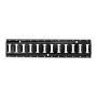 E-Track Tie-Down Rail Kit, 4 Pack 0.6 m E Track Rails, 20 Pcs Includes 2 Ratchet Straps & 4 O-Rings & 4 Tie-Offs with D-Ring & 2