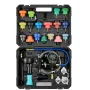 Coolant Pressure Tester Kit, 47Pcs Radiator Vacuum Refill Kit with 3 Metal Adapters, Universal Fit, Automotive Cooling System Pr
