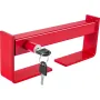 Cargo Container Lock 9.84"-17.32" Locking Distance Semi Truck Door Locks with 2 Keys Shipping Container Accessories Red Powder-c