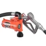 VEVOR Fuel Transfer Pump, 12V DC 57 L/min, Cast Iron Diesel Transfer Pump Kit, with Manual Nozzle, Discharge Hose, Overheat Prot
