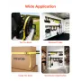 E-Track Tie-Down Rail Kit, 6 Pack 1,5 m E Track Rails, 26 stk.