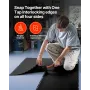 Garage Floor Tiles Interlocking, 16 Pack 513 x 513 x 5 mm Interlocking Modular Garage Flooring Tiles, Diamond Plate Slip-Resista