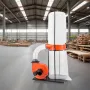 VEVOR Dust Collector, 1200 CFM 2.5 Micron Vortex Cone Dust Collectors, 2.0HP Sawdust Collection System with 132.5L Dusts Collect