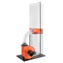 Dust Collector, 1200 CFM 2.5 Micron Vortex Cone Dust Collectors, 2.0HP Sawdust Collection System with 132.5L Dusts Collector Bag