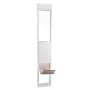 Dog Door for Sliding Glass Door, 2311-2439 mm Adjustable Height, Aluminum Alloy Frame with Metal Rotating Hinges, Secure Lock De
