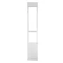 Dog Door for Sliding Glass Door, 2311-2439 mm Adjustable Height, Aluminum Alloy Frame with Metal Rotating Hinges, Secure Lock De