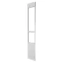 VEVOR Dog Door for Sliding Glass Door, 2311-2439 mm Adjustable Height, Aluminum Alloy Frame with Metal Rotating Hinges, Secure L