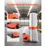 VEVOR Dust Collector, 1100 CFM 2.5 Micron Vortex Cone Dust Collectors, 1.5HP Sawdust Collection System with132.5L Dusts Collecto
