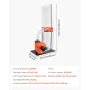 støvopsamler, 1100 CFM 2,5 mikron vortex kegle støvsamlere, 1,5