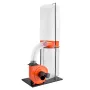 Dust Collector, 1100 CFM 2.5 Micron Vortex Cone Dust Collectors, 1.5HP Sawdust Collection System with132.5L Dusts Collector Bag 
