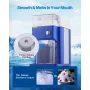 Commercial Ice Shaver Machine, 1.91QT /1.8L Large Electric Snow Cone Machine, Fine & Fluffy with 300W Motor, Stainless Steel Bla