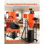 VEVOR Dust Collector, 763 CFM 1 Micron Cyclone Dust Collector, 1.5HP Dusts Separator with 47.32L Dust Collector Bag & Base Stand
