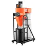 Dust Collector, 763 CFM 1 Micron Cyclone Dust Collector, 1.5HP Dusts Separator with 47.32L Dust Collector Bag & Base Stand, Smar