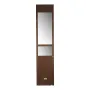 Dog Door for Sliding Glass Door, 1927 mm to 2040 mm Adjustable Height, Aluminum Alloy Frame with Metal Rotating Hinges, Lock Des