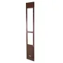 Dog Door for Sliding Glass Door, 1927 mm to 2040 mm Adjustable Height, Aluminum Alloy Frame with Rotating Hinges, Lock Design, 2