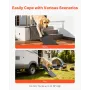 VEVOR Dog Ramp for Cars, 160 x 43.2 cm, Folding Pet Ramps for Medium & Large Dogs up to 113 kg, Pet Stair Ramp with Non-Slip Oxf