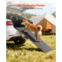 Dog Ramp for Cars, 160 x 43.2 cm, Folding Pet Ramps for Medium & Large Dogs up to 113 kg, Pet Stair Ramp with Non-Slip Oxford Fa