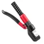 Hydraulic Crimping Tool with 9 Sets of Dies AWG12-2/0 Copper And Aluminum Terminal Battery Lug Crimper, with a Cutting Pliers, G
