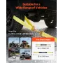 Wheel Chock Tie-Down Kit, Axle Type Trailer Tie Down Strap, Car Tie Down Kit with Break Strength 4540 kg, Working Load 1512 kg, 