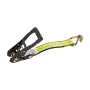 Wheel Chock Tie-Down Kit, Deck-Style Trailer Tie Down Strap, Car Tie Down Kit with J-Hook, Break Strength 4540 kg & Workin