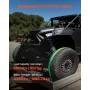 Wheel Chock Tie-Down Kit, Chock-Style Trailer Tie Down Strap, Car Tie Down Kit with Buckle, Break Strength 1986.73 kg & Working 