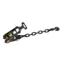 Wheel Chock Tie-Down Kit, Tire-Style Tow Dolly Strap, Car Tie Down Kit with Heavy-Duty Hook, Break Strength 4540 kg & Working Lo