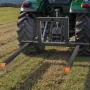 3-punkts trækpallegafler, 680 kg klemme på pallegafler, 128 cm