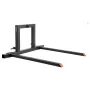 3 Point Hitch Pallet Forks, 680 kg Clamp on Pallet Forks, 128 cm Total Length Heavy-Duty Tractor Fork with 73.5-117 cm Adjustabl