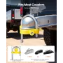 VEVOR Trailer Hitch Lock Kit, Fits for 46 mm, 50.8 mm, 58.7 mm Couplers, Heavy-Duty Anti-Theft Trailer Ball Lock with Keys, Pryi