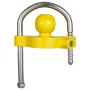 Trailer Hitch Lock Kit, Fits for 46 mm, 50.8 mm, 58.7 mm Couplers, Heavy-Duty Anti-Theft Trailer Ball Lock with Keys, Prying-Res