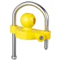 Trailer Hitch Lock Kit, Fits for 46 mm, 50.8 mm, 58.7 mm Couplers, Heavy-Duty Anti-Theft Trailer Ball Lock with Keys, Prying-Res