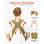 Moving Straps, 2-Person Lifting and Moving System with 2 Harness Straps, 1 Load-bearing Strap & 1 Handheld Strap, Adjustable Lif