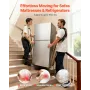 Moving Straps, Supports up to 453.6 kg, 2-Person Lifting and Moving System with 2 Harness Straps & 2 Load-bearing Straps, Adjust