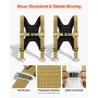 Moving Straps, Supports up to 453.6 kg, 2-Person Lifting and Moving System with 2 Harness Straps & 2 Load-bearing Straps, Adjust