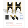 Moving Straps, Supports up to 453.6 kg, 2-Person Lifting and Moving System with 2 Harness Straps & 2 Load-bearing Straps, Adjust
