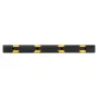 Parking Stopper, 1840 mm Heavy Duty Parking Aid for Garage, Rubber Curb Garage Floor Stopper with Reflective Strips, Vehicles Ga