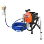 VEVOR Stand Airless Paint Sprayer, 1500W, 3300PSI High Pressure Airless Sprøjte, Rengøringsbørste, Slange, Forlængerstang,