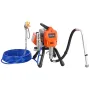 VEVOR Stand Airless Paint Sprayer, 1500W, 3300PSI High Pressure Airless Sprayer, Cleaning Brush, Hose, Extension Rod, Nozzles, E
