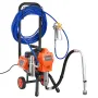 VEVOR Stand Airless Paint Sprøjte, 1500W, 3300PSI højtryks Airless Sprøjte med vogn, rensebørste, slange, forlængerstang,