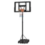VEVOR Portable Basketball Stand, 1.35 to 3.05m Height Adjustment Basketball Hoop & Goal, Adjustable Basketballs Goal System with