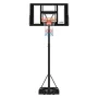 bærbart basketballstativ, 1,35 til 3,05 m Højdejustering