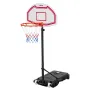 VEVOR Bærbar Basketballstativ, 1,6 til 2,1m Højdejustering Basketball Hoop & Goal, Børne Justerbar Basketball Hoop med Nyl