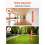 Yoga Stand Frame, Max 140.6 kg Load Swing Stand, Triangular Structure Pull Up Stands, Aerial Silk Stands with Height Adjustable 