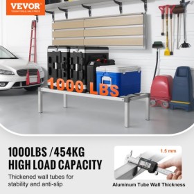 Aluminum Dunnage Rack Stationary Dunnage Rack 48â€ x 20â€ x 12â€ Storage Rack