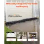 Flood Barrier, 10 Pack, 1530 x 210 mm Flood Bags with Bucket, Reusable Water Absorbent Barrier Activated by Water, Sandless Sand