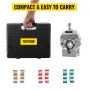 71550 Portable Manual Hydraulic Pipe Press Hose Crimping Tool and Repaire Crimper Tools Manually Operated A/C Hose Crimper Tool 